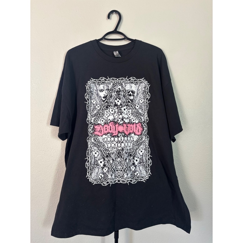 Body Void Band T-Shirt Mens 2XL Black Doom Metal Sludge Graphic Heavy Cotton Tee